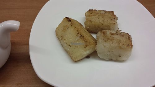 Turnip Cake at Seven Bells Cafe in Tachikawa