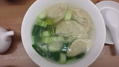 Dumpling Soup at Seven Bells Cafe in Tachikawa
