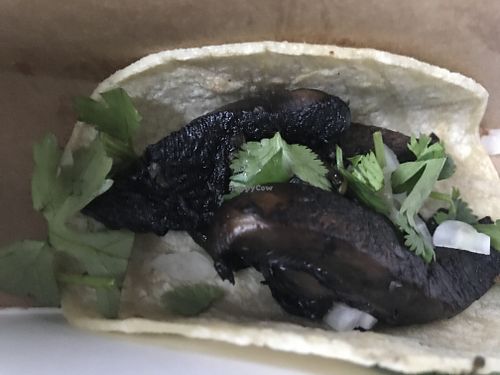 Portobello taco at Bar Taco in Reston