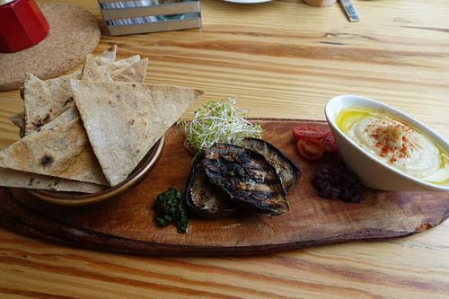 Mediterranean Platter at La Verde in Lima
