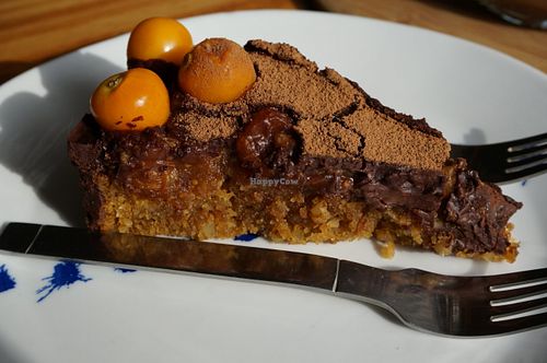 Todays tart.  at La Verde in Lima