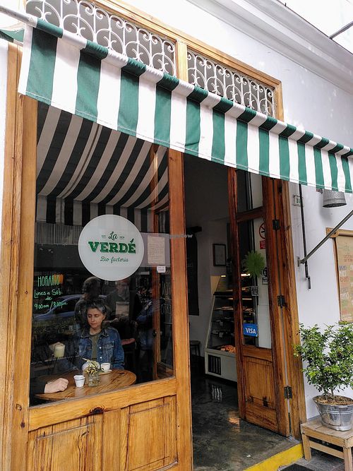 Entrance at La Verde in Lima