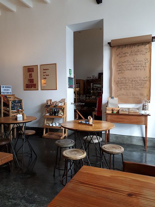 Inside at La Verde in Lima