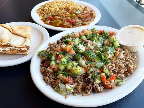 Vegan Platter  at Aladdin's Eatery - Grandview in Columbus
