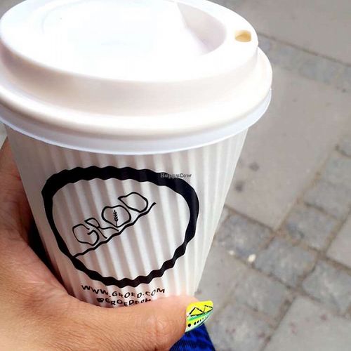 coffee to go  at GRØD - Jaegersborggade in Copenhagen