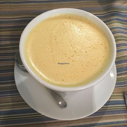 Golden milk at GAÏA in Bromont