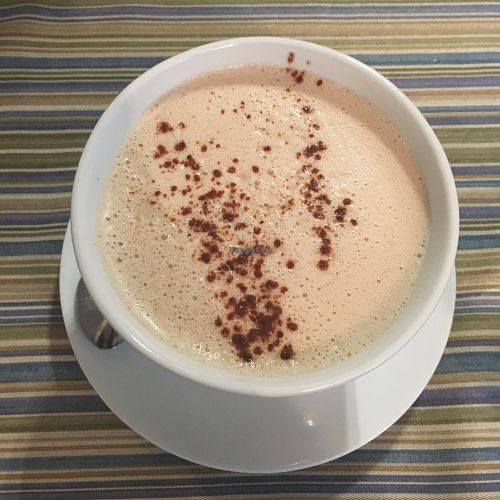 Thé chaï latte at GAÏA in Bromont