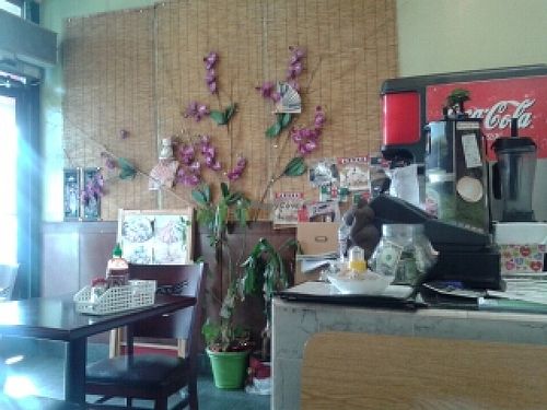 wall decor at La-Men in Buena Park