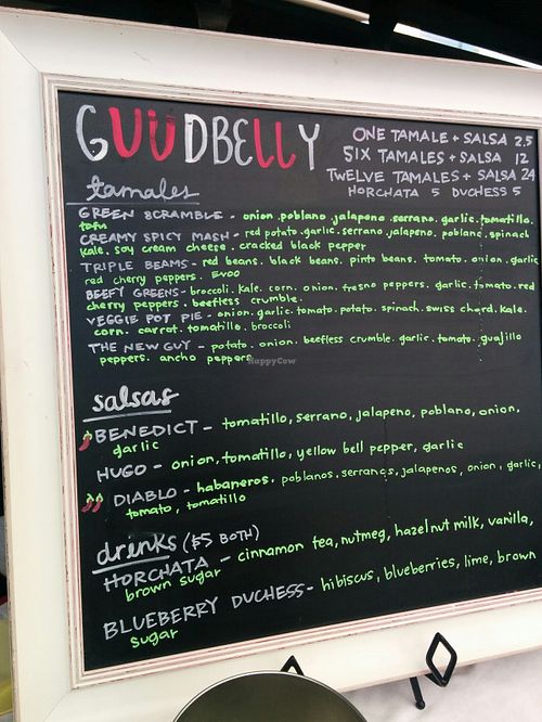 Expanded menu, more vegan tamale goodness to enjoy! at Guudbelly in Houston