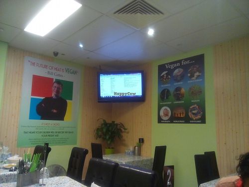 The back corner of the place at Inala Vegan Restaurant in Inala