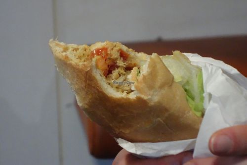 Persian Hotdog (vegan) at Kami Express in Saarbrucken