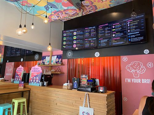   at Flower Burger - Viale Vittorio Veneto in Milan