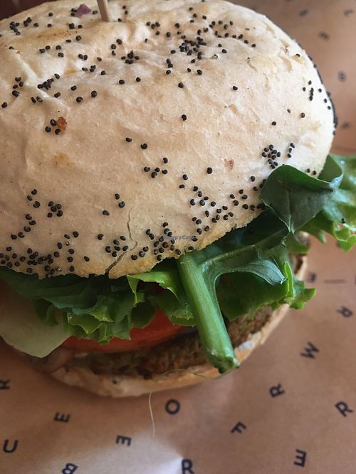Tofungo burger  at Flower Burger - Viale Vittorio Veneto in Milan