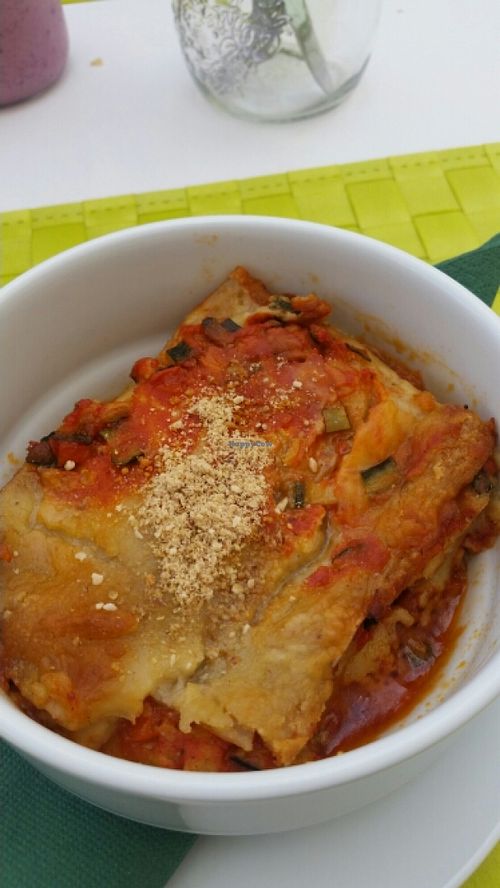 lasagne ♡ at BuenaVida Vegan in Tenerife