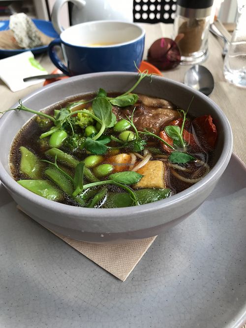 Ramen at BuenaVida Vegan in Tenerife