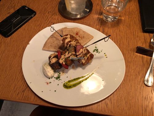 Souvlaki  at 8ablish in Tokyo