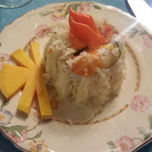 Vegetables & Rice 1.5 CUC at Paladar Sol y Son in Trinidad