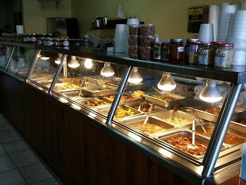 buffet at Hand to Hand Vegetarian Food To Go in Westminster