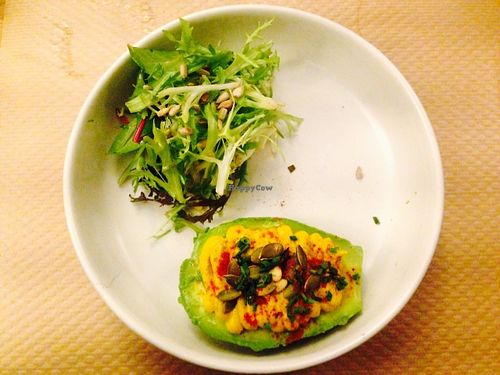 avocado that tastes like egg at Le Potager de Charlotte in Paris