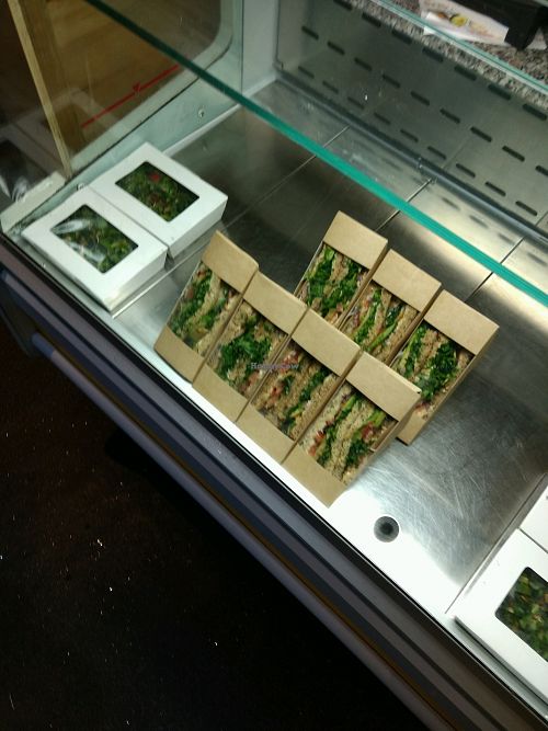 sarnies at Oracles Organic in South West London