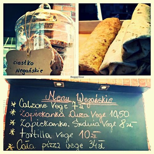 vegan menu at Mommo Goodfood in Warsaw