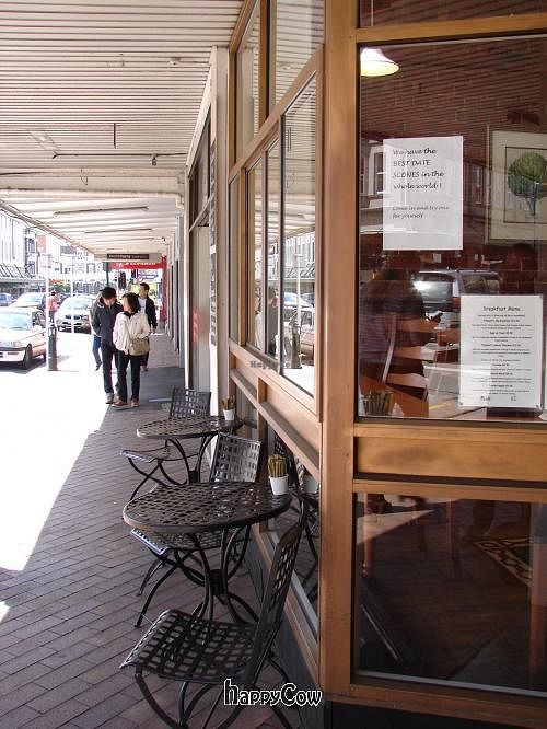 best date scones at Potpourri Vegetarian Cafe in Dunedin