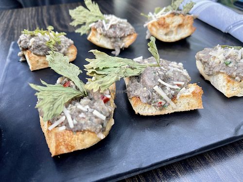 Mushroom confit   at Little Pine in Los Angeles