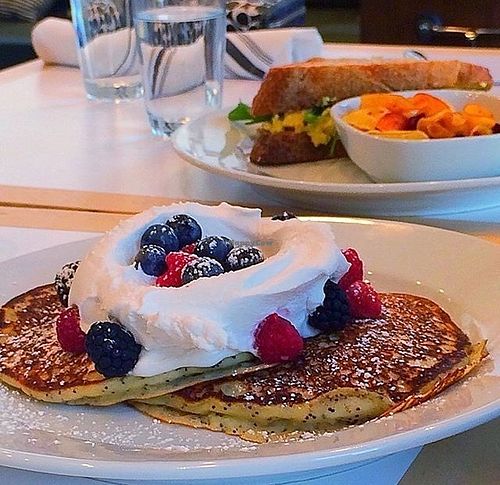 Pancakes!! at Little Pine in Los Angeles