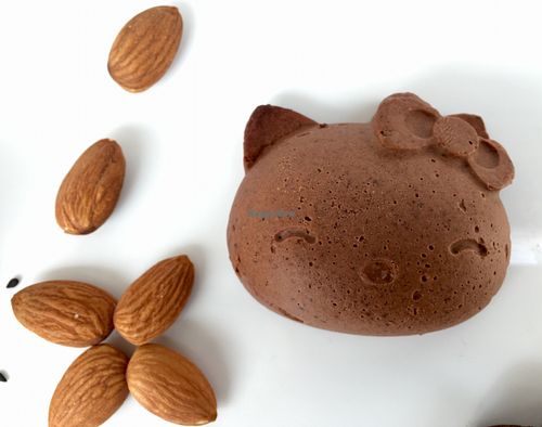 Raw Vegan Chocolate with Durian and Mangosteen at Alice's Restaurant  in Chiang Mai