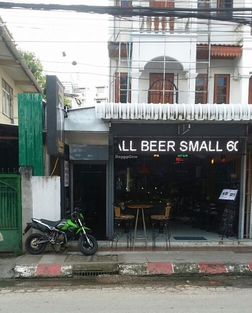 street front at Alice's Restaurant  in Chiang Mai