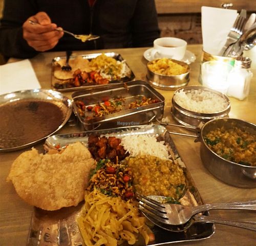 Food at Mowgli - Bold St in Liverpool