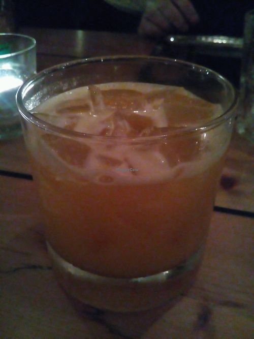 Turmeric sour at Mowgli - Bold St in Liverpool
