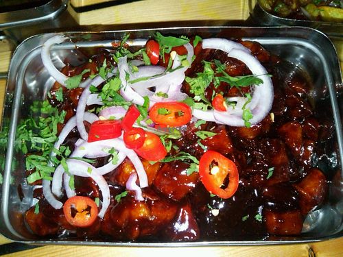 Treacle and tamarind fries at Mowgli - Bold St in Liverpool