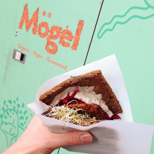 The Mögel burger! at Mogel in Stockholm