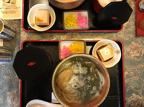 vegan set  at Rokumeien in Nara