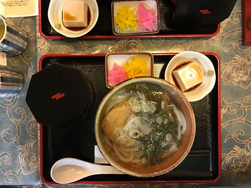 vegan set  at Rokumeien in Nara