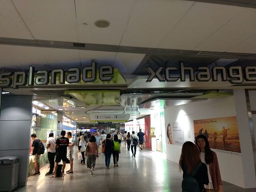 Here is where to go at Vegetarian at Esplanade Xchange in Central Singapore