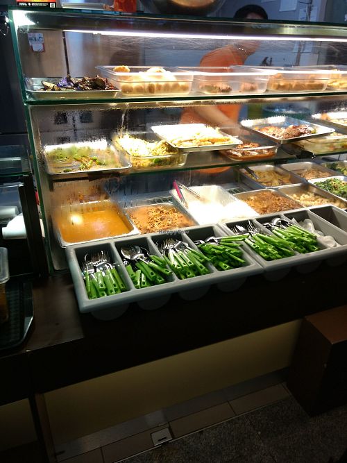 Choice at Vegetarian at Esplanade Xchange in Central Singapore