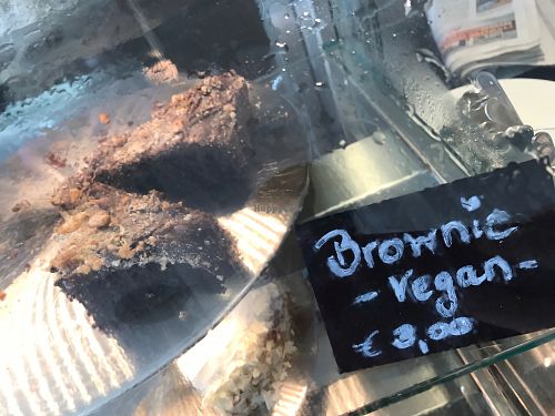 vegan brownie at Pier 14 in Seebad Zinnowitz