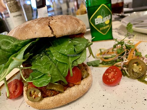 burger at Pier 14 in Seebad Zinnowitz