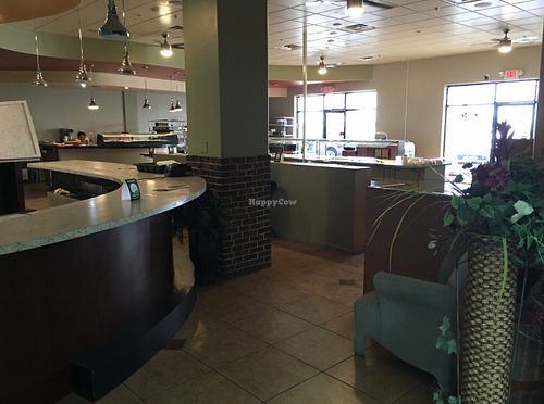 inside at Go Vegan Cafe in Las Vegas