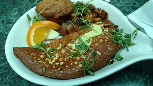 classic omelette at Go Vegan Cafe in Las Vegas