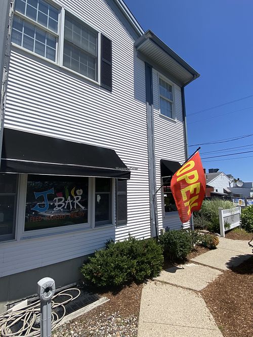 Sidewalk entry  at J.Bar in Harwich Port