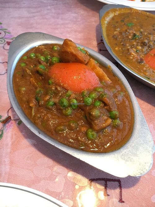 Lunch Menu - Aloo Matar Tamatar at Amrit Palace Indian Restaurant in Ocala