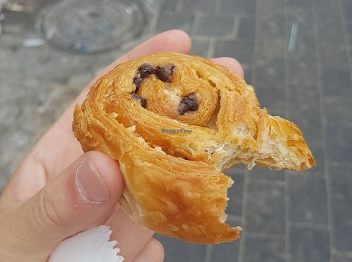 Chocolate filling - yummm! at Piece of Cake - Levontine in Tel Aviv