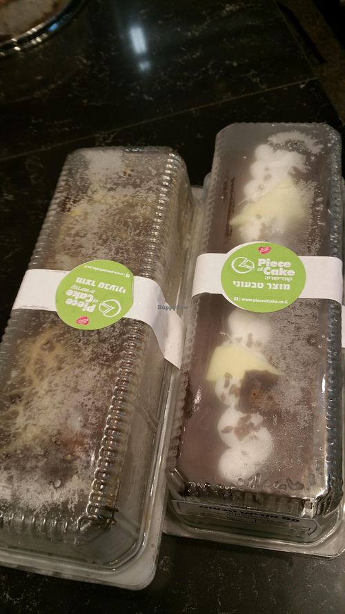 Vegan cakes at Piece of Cake - Ibn Gavirol in Tel Aviv