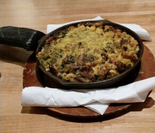 Vegan multi-grain pasta (+ add-ons) at Sarita's Macaroni & Cheese (S'Mac) in New York City