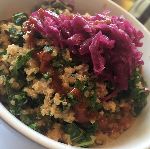Thai quinoa bowl...heaven! at GreenFare Organic Cafe in Herndon