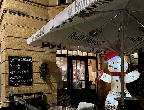 outside at You're Welcome in Berlin