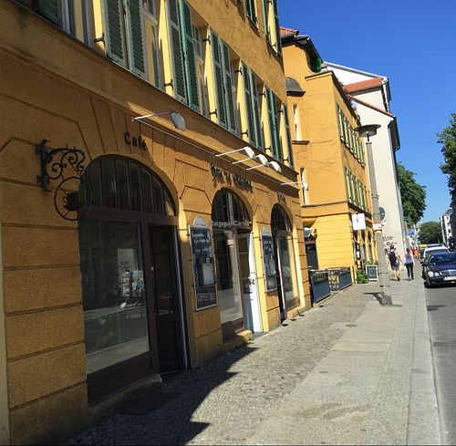 outside at You're Welcome in Berlin